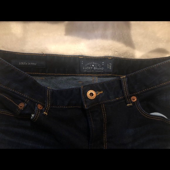 Lucky brand skinny/ankle jeans - Picture 2 of 3